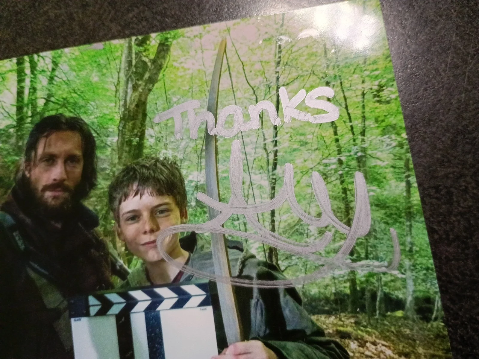 ALFIE WILLIAMS As SPIKE — ALFIE WILLIAMS As SPIKE Hand Signed Autograph Photo - KID ACTOR - 28 DAYS LATER, изображение 2