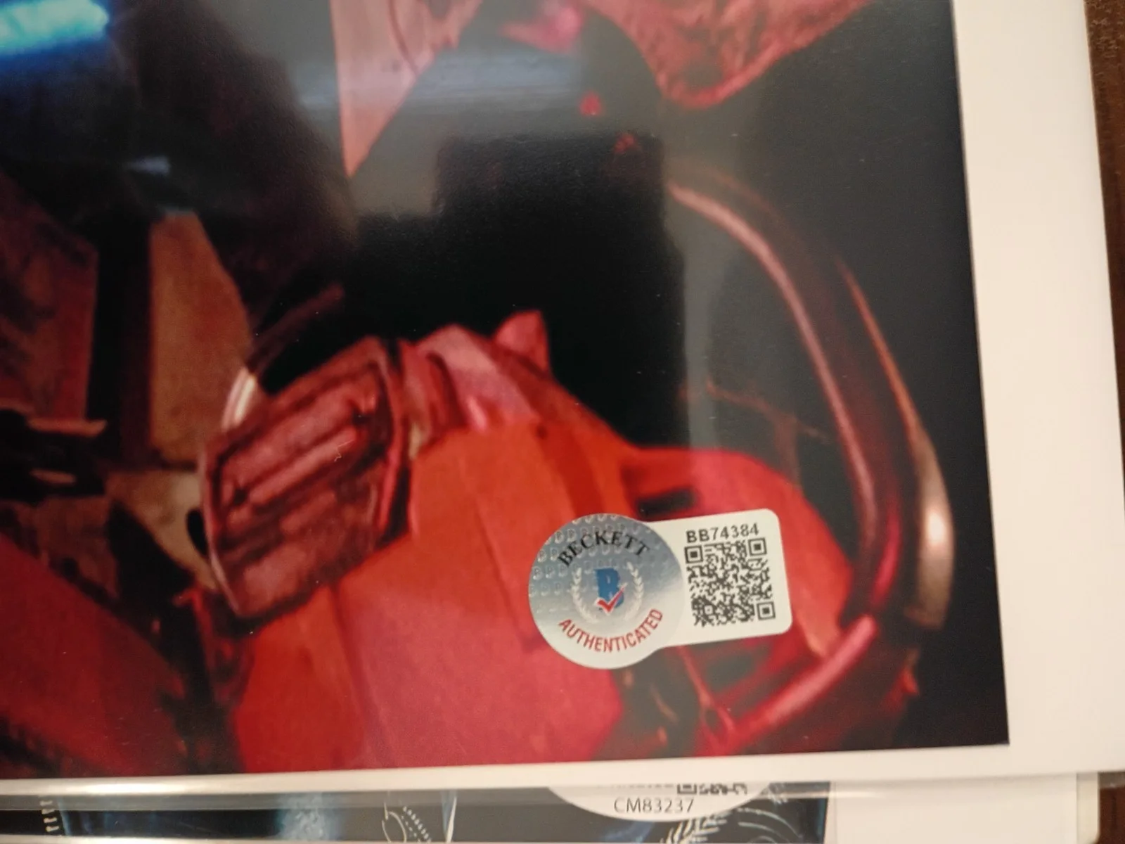Bob Elmore — BOB ELMORE Signed 8x10 TEXAS CHAINSAW MASSACRE Photo..(d.2025) BAS Beckett, изображение 3
