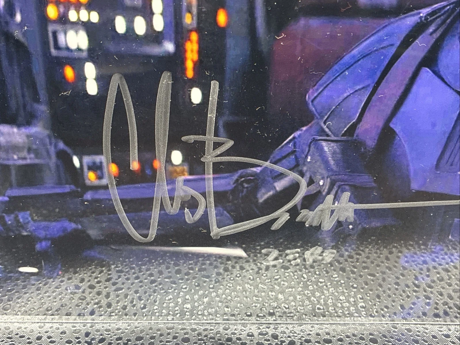 Chris Bartlett — Chris Bartlett Zero 8”x10” Autographed Photo COA Beckett w/ Serial Number, изображение 2