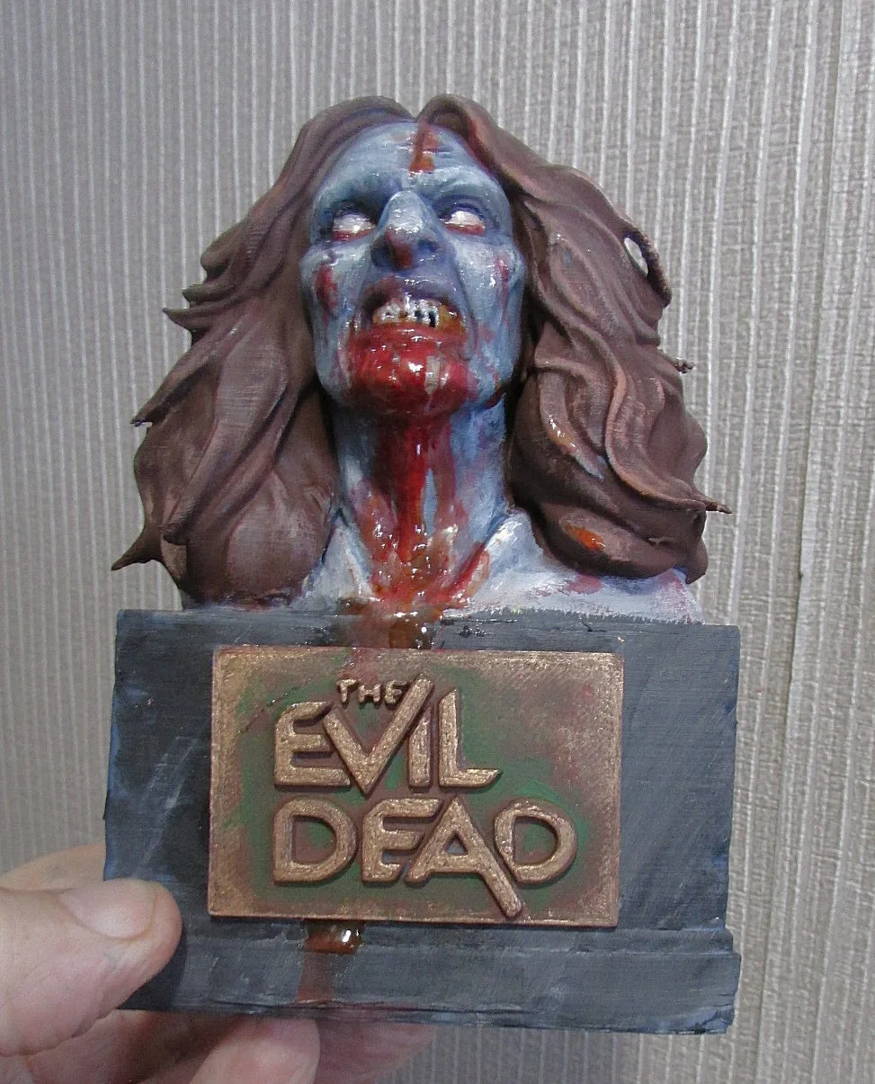 THE EVIL DEAD DEADITE 1/4 SCALE BUST PAINTED AND FINISHED, image 2