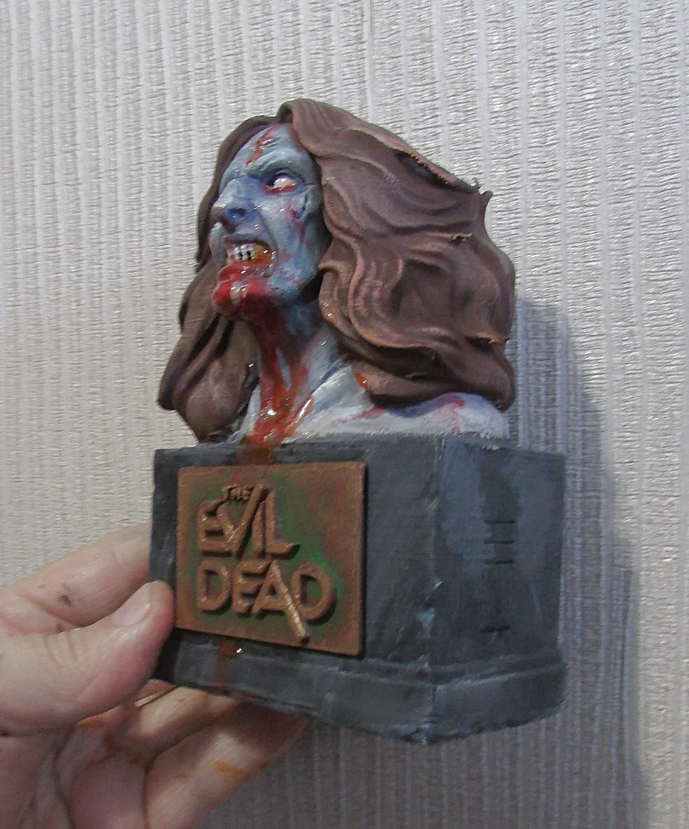 THE EVIL DEAD DEADITE 1/4 SCALE BUST PAINTED AND FINISHED, image 4