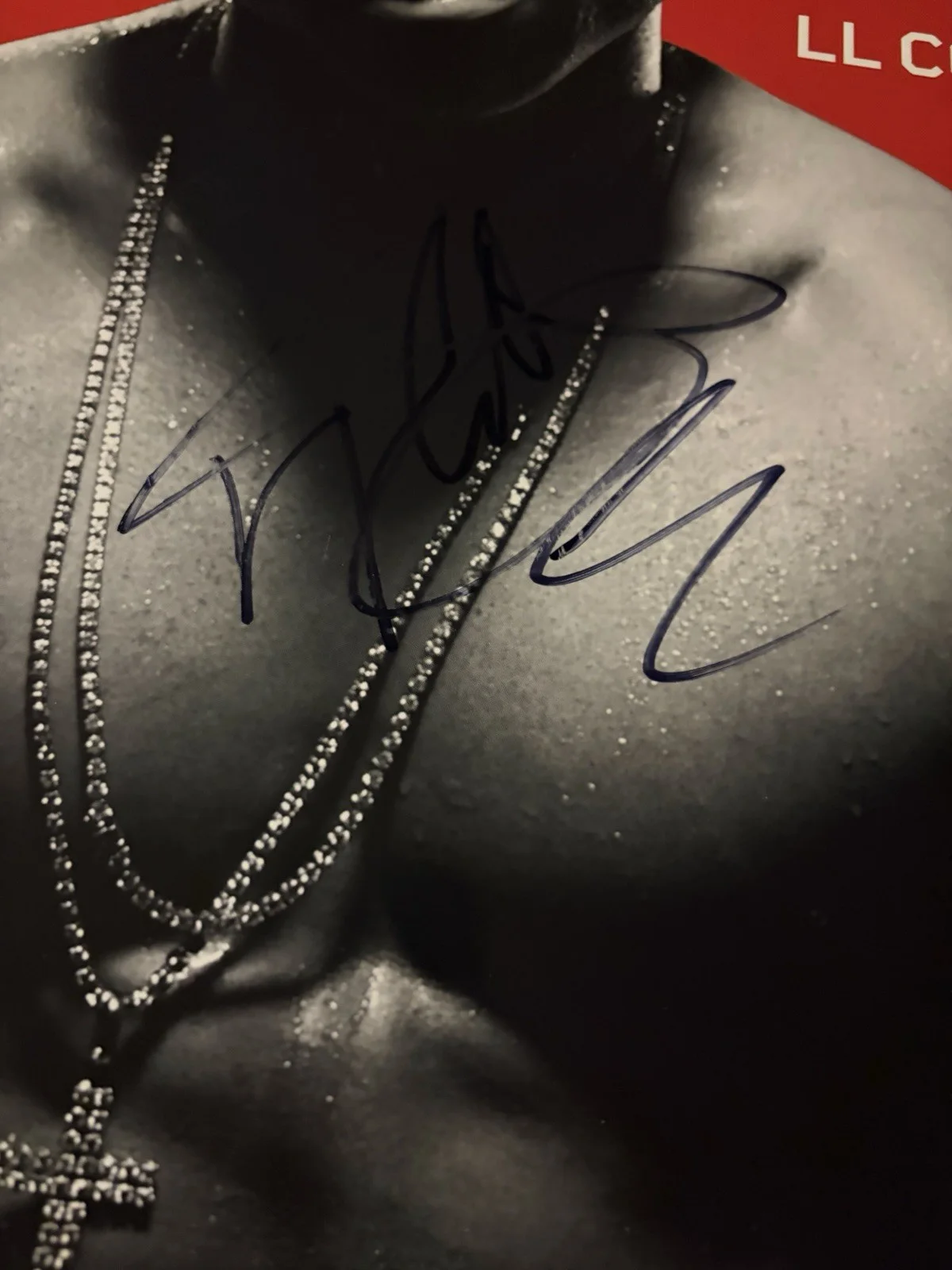 LL Cool J signed Todd Smith LP Autographed Rap, image 2