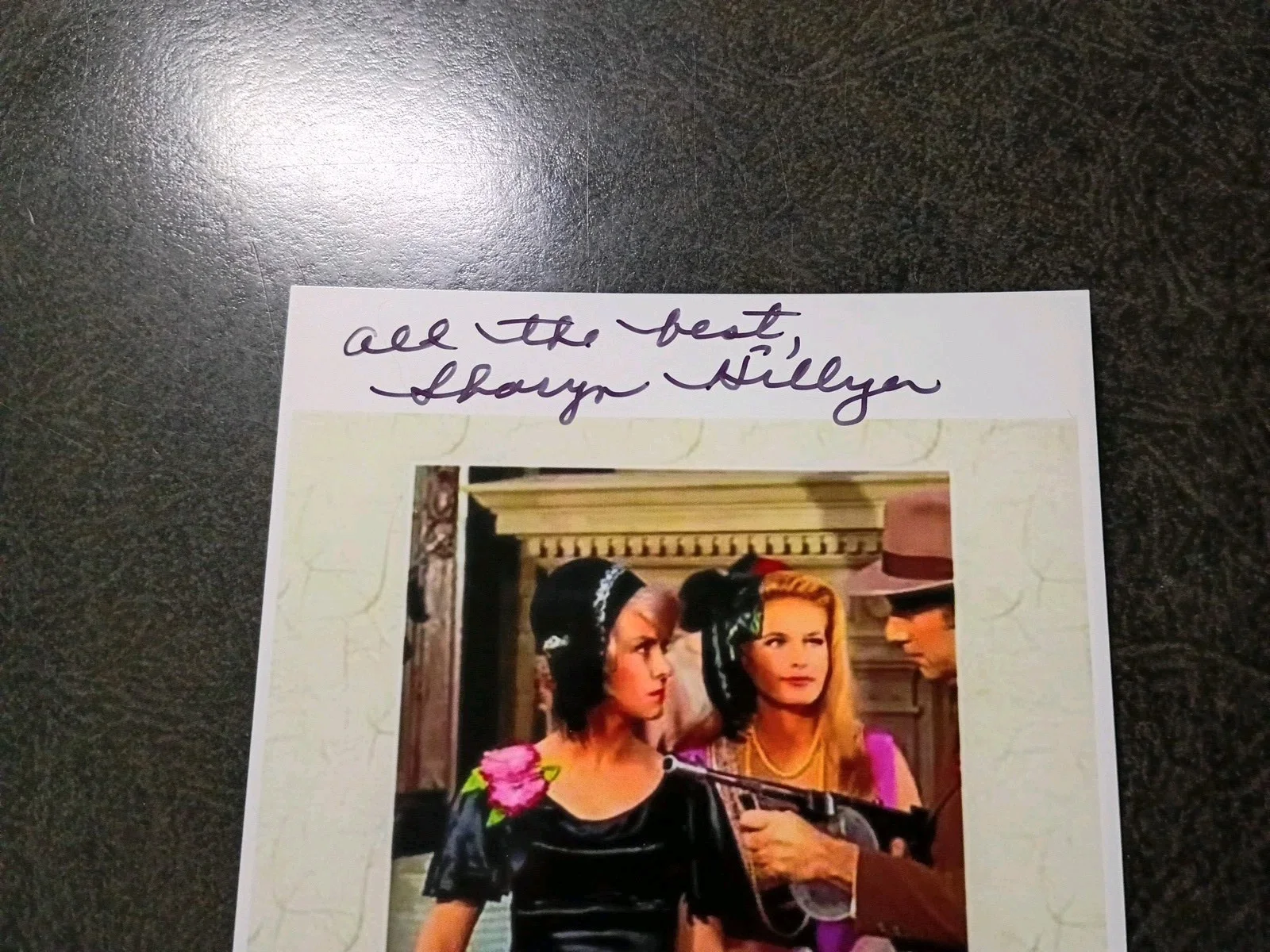 Sharyn Hillyer — Sharyn Hillyer Hand Signed Autograph 4X6 Photo -- ACTRESS / STAR TREK & MONKEES, изображение 2