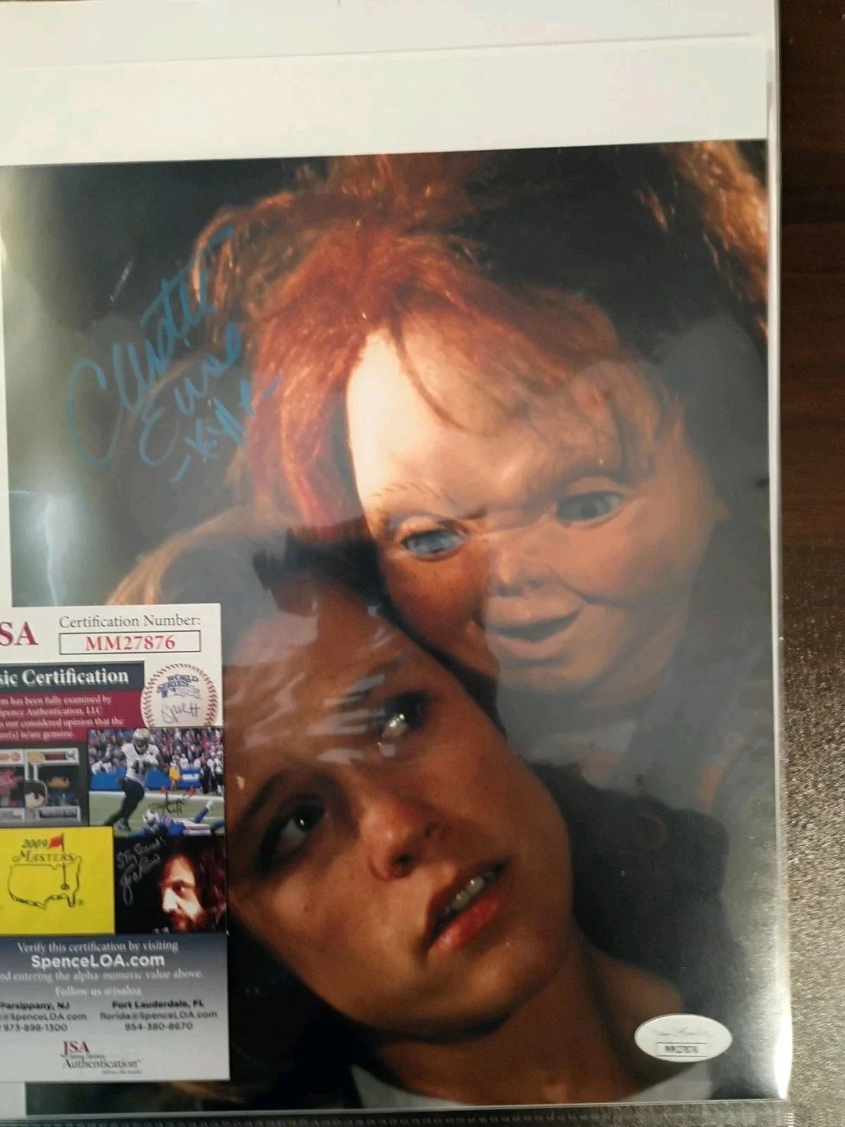 Christine Elise — CHRISTINE ELISE Signed Autographed 8x10 Photo from CHILD’S PLAY..JSA COA, image 4