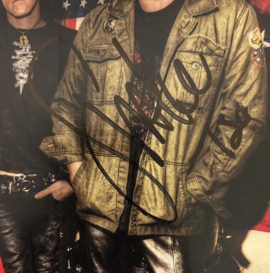 Skid Row Band Signed 8x10 Glossy Photo Rachel Bolan Snake Sabo Scotti Hill, image 4