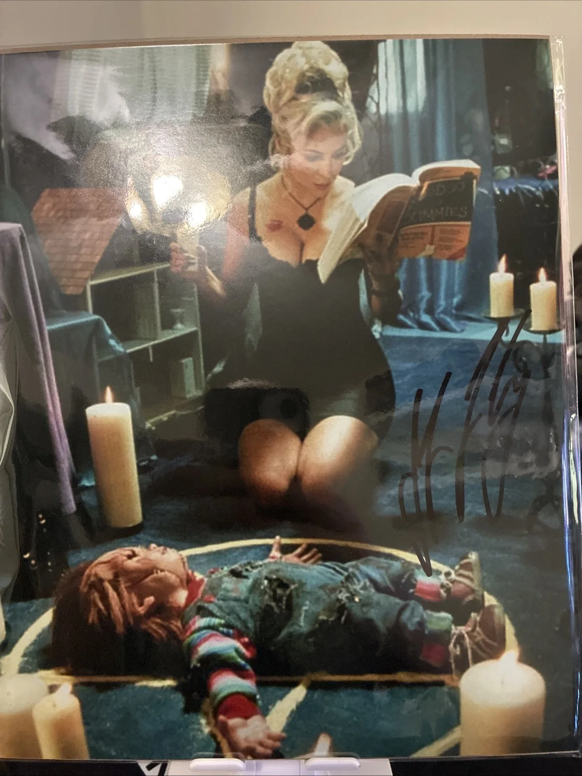 Jennifer Tilly Autographed Signed 8 X 10 Child’s Play Bride Of Chucky, image 4