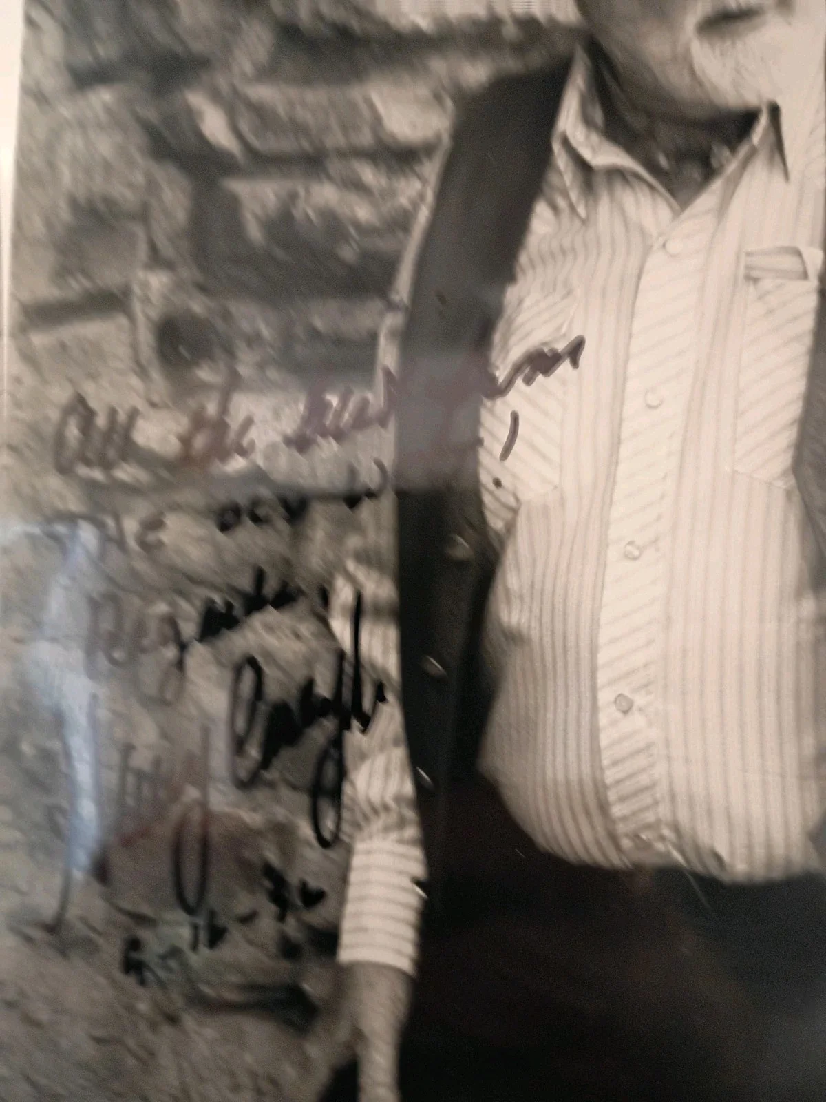 Harry Carey Jr — HARRY CAREY JR. Signed Autographed 8x10 Photo..WESTERN MOVIE LEGEND (d.2012), изображение 2