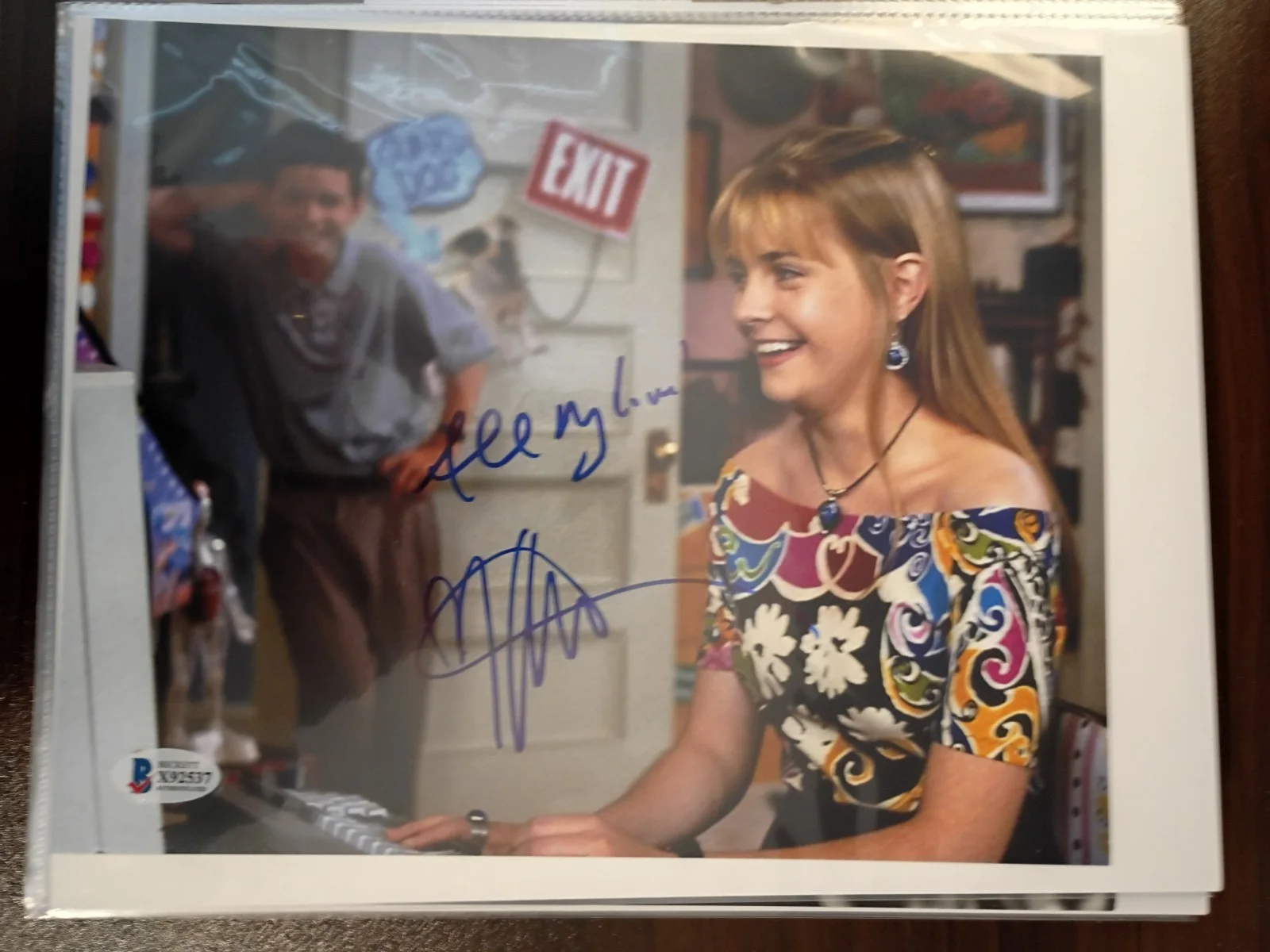Melissa Joan Hart — MELISSA JOAN HART Signed 8x10 Photo..SABRINA TEENAGE WITCH..BAS BECKETT