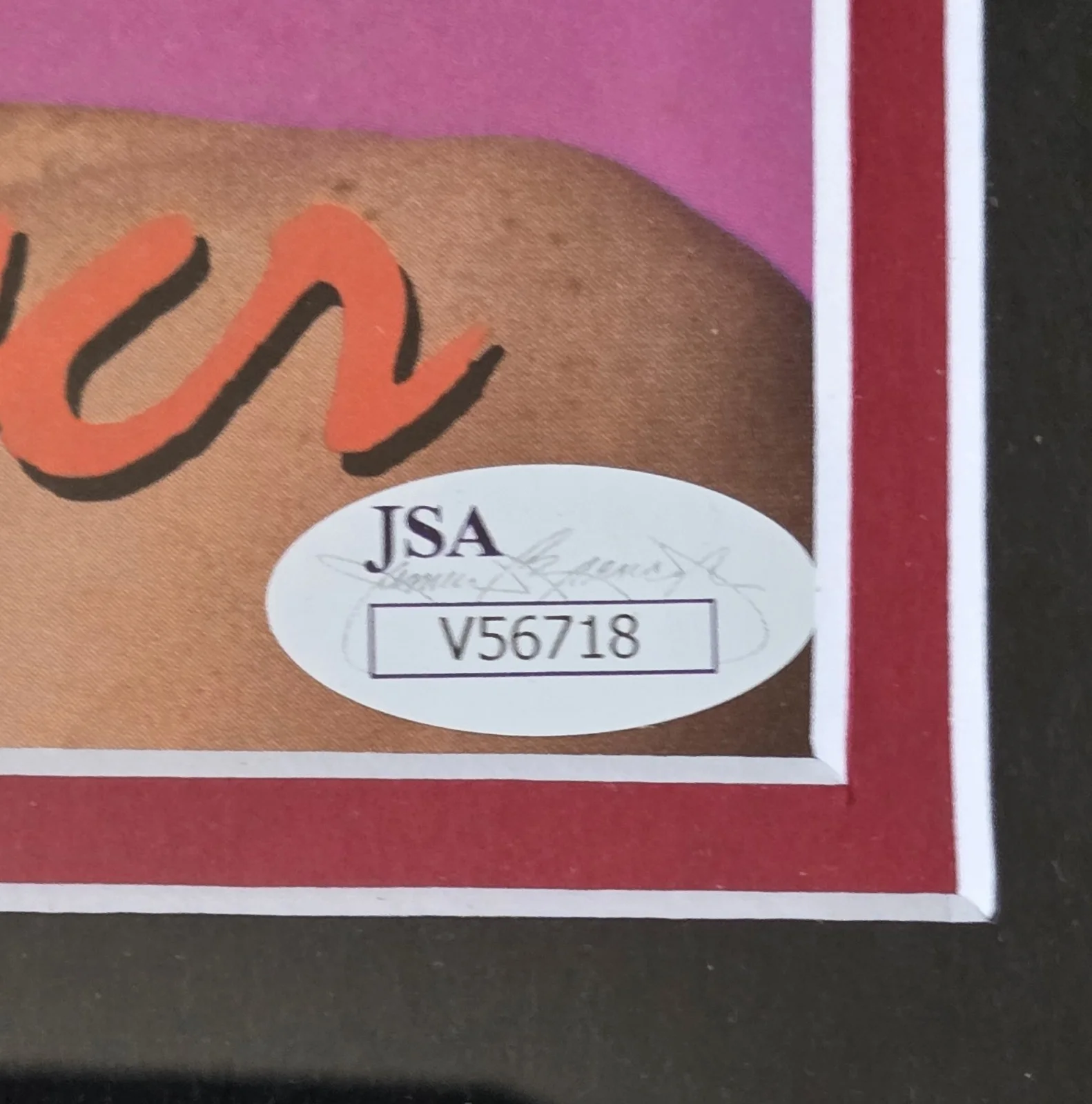 BILLY IDOL 45 RECORD DISPLAY JSA COA SIGNED MUSIC LOVER AUTOGRAPHED PRESENT GIFT, image 4