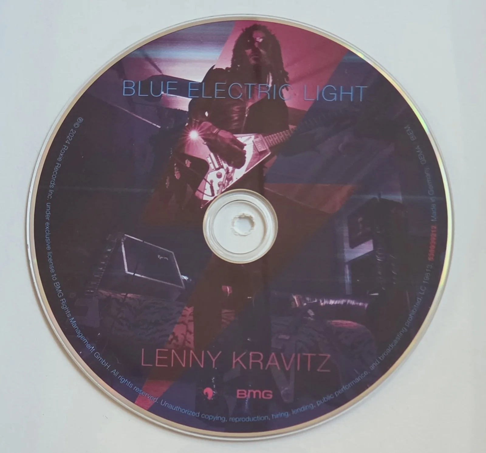 LENNY KRAVITZ CD DISPLAY SIGNED BECKETT BAS COA AUTOGRAPHED MUSIC GIFT PRESENT, image 4
