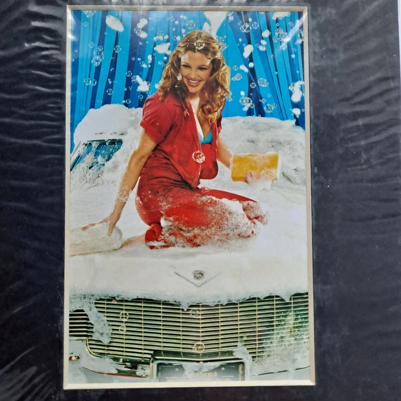 Drew Barrymore - 35mm film cell and artwork on Mount, image 3