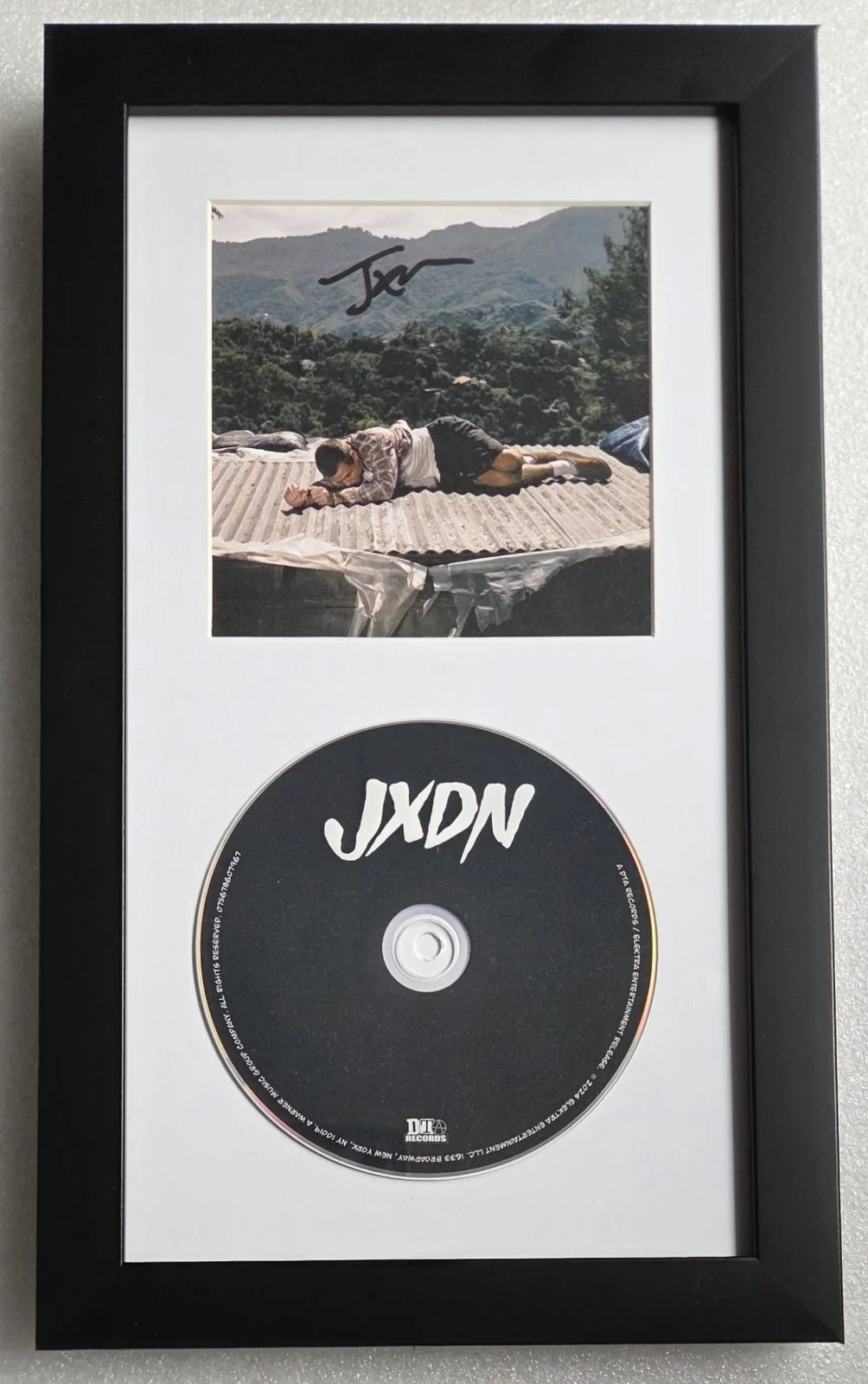 JXDN CD DISPLAY AUTOGRAPHED BECKETT BAS COA SIGNED WHEN THE MUSIC STOPS JADEN, изображение 2