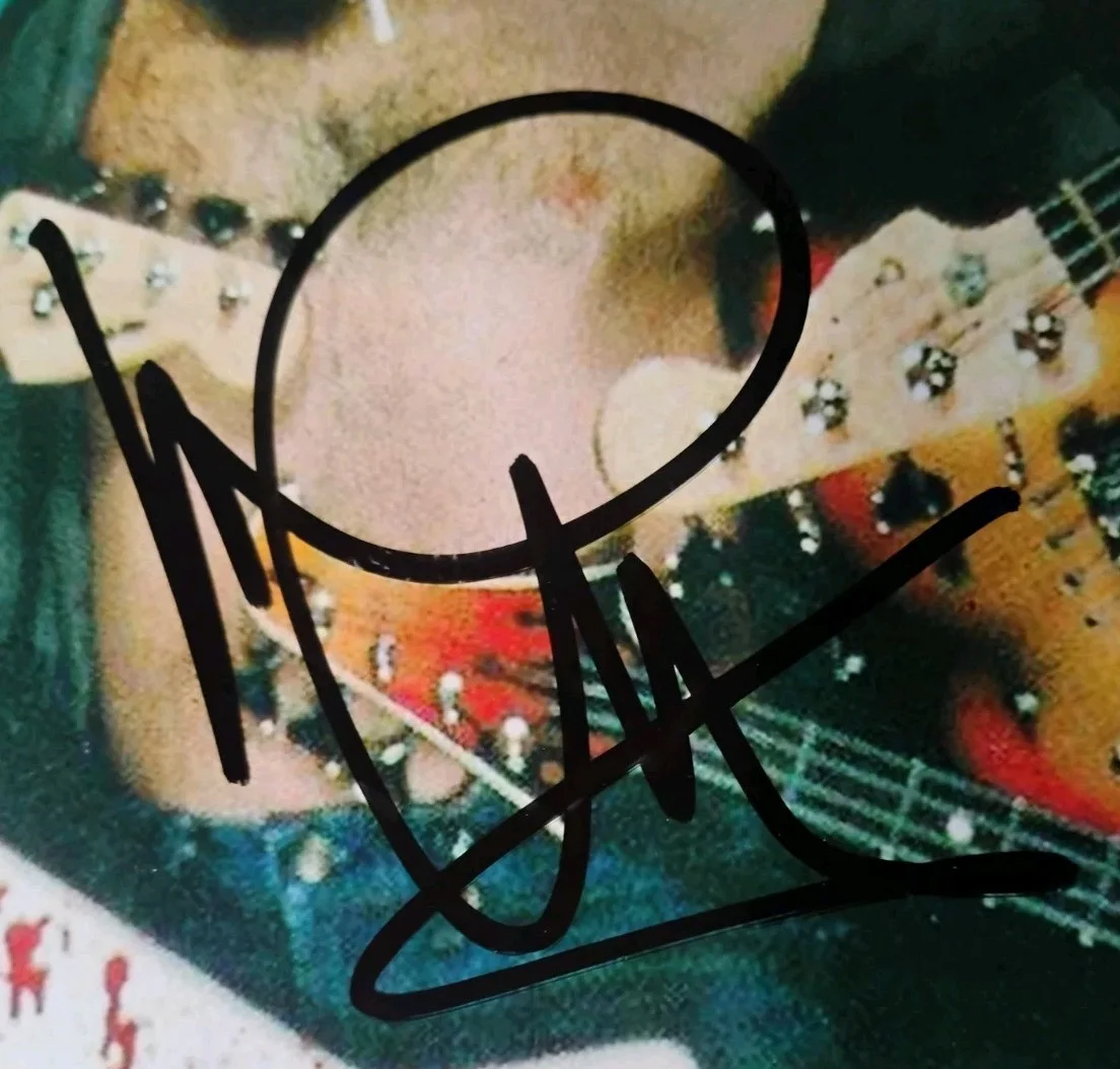 MICHAEL ANTHONY VAN HALEN GUITAR GOD SIGNED AUTOGRAPH 8X10 PHOTO PROOF PIC RARE, image 2