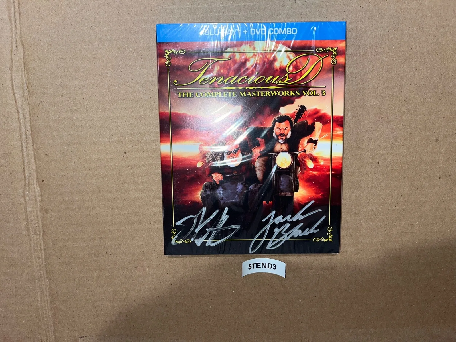 Jack Black — Tenacious D Jack Black Signed Autographed Blu Ray Complete Masterworks Volume 3, image 2