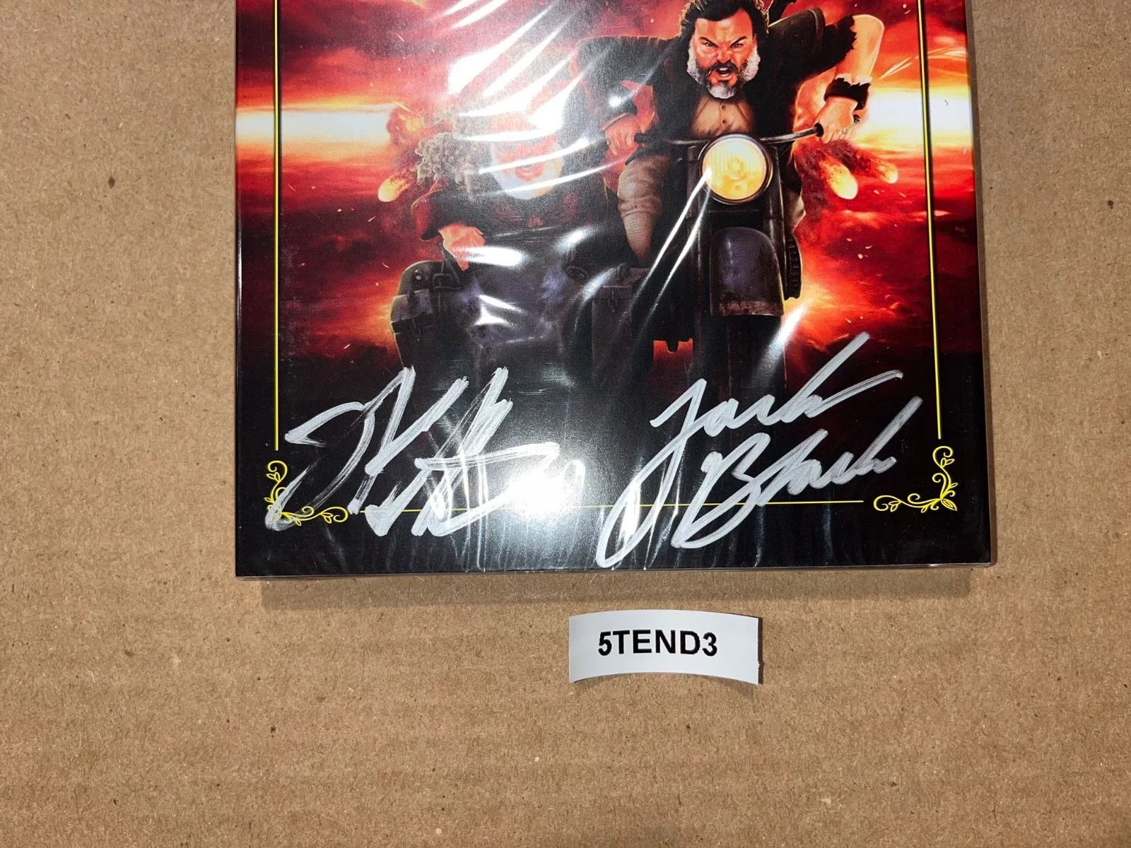 Jack Black — Tenacious D Jack Black Signed Autographed Blu Ray Complete Masterworks Volume 3, image 3