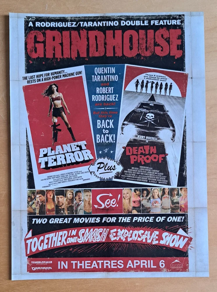 PHANTASM & GRINDHOUSE MAGAZINE AD ADVERT HORROR, image 2