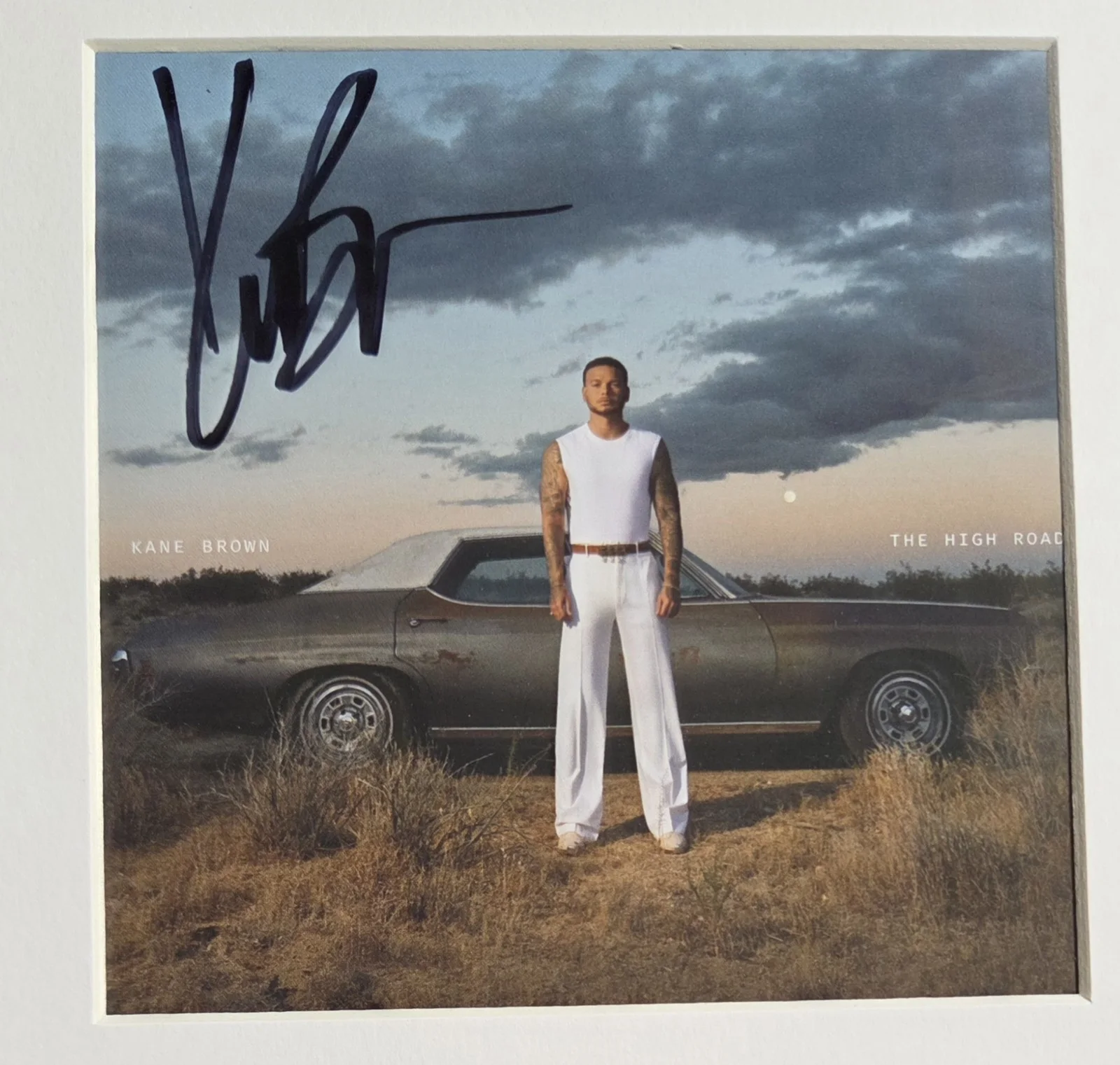 KANE BROWN CD DISPLAY AUTOGRAPHED BECKETT BAS COA SIGNED COUNTRY MUSIC DIFFERENT, image 3