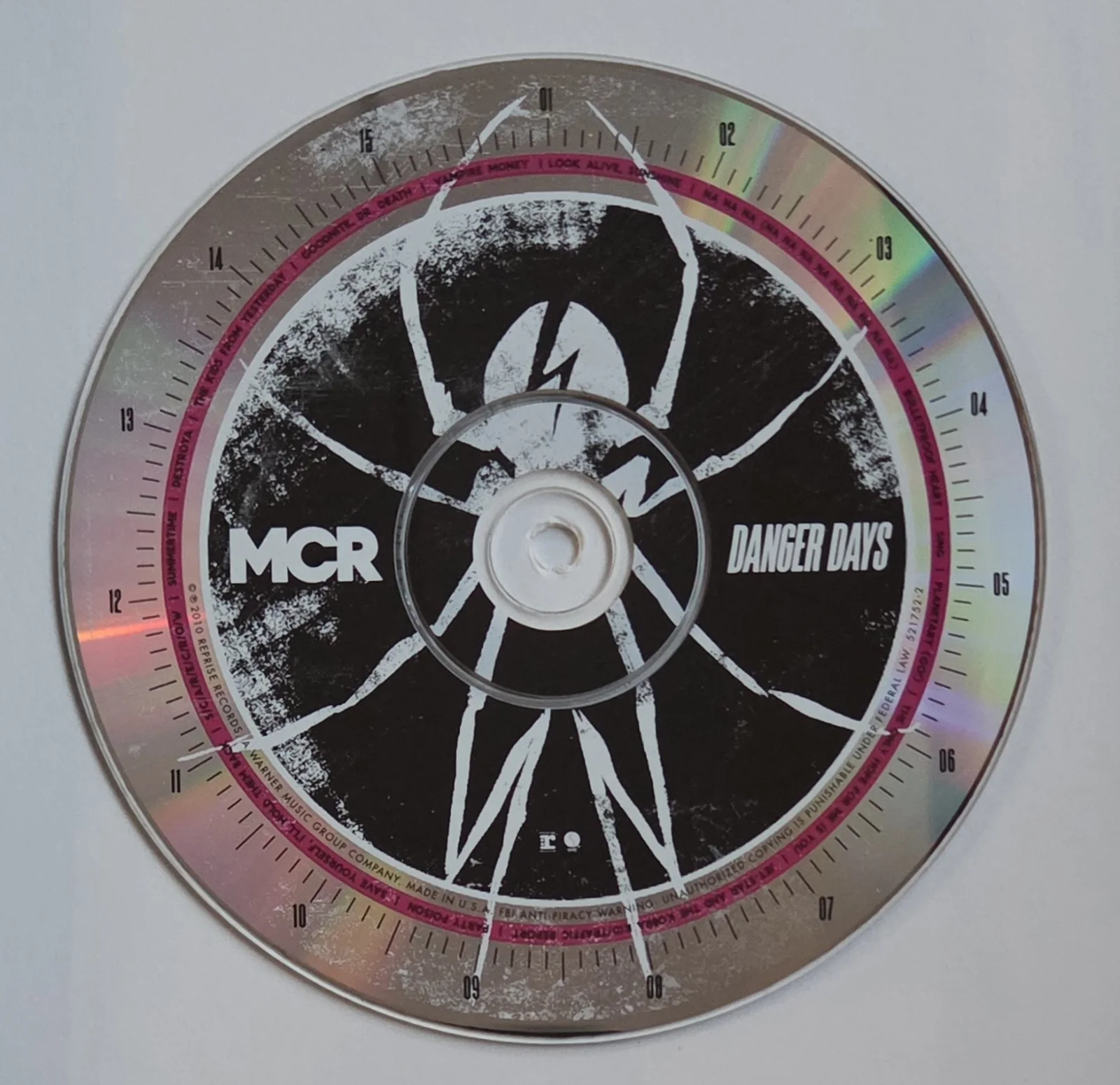 GERARD WAY CD DISPLAY AUTOGRAPHED BECKETT COA SIGNED MY CHEMICAL ROMANCE MCR, изображение 5