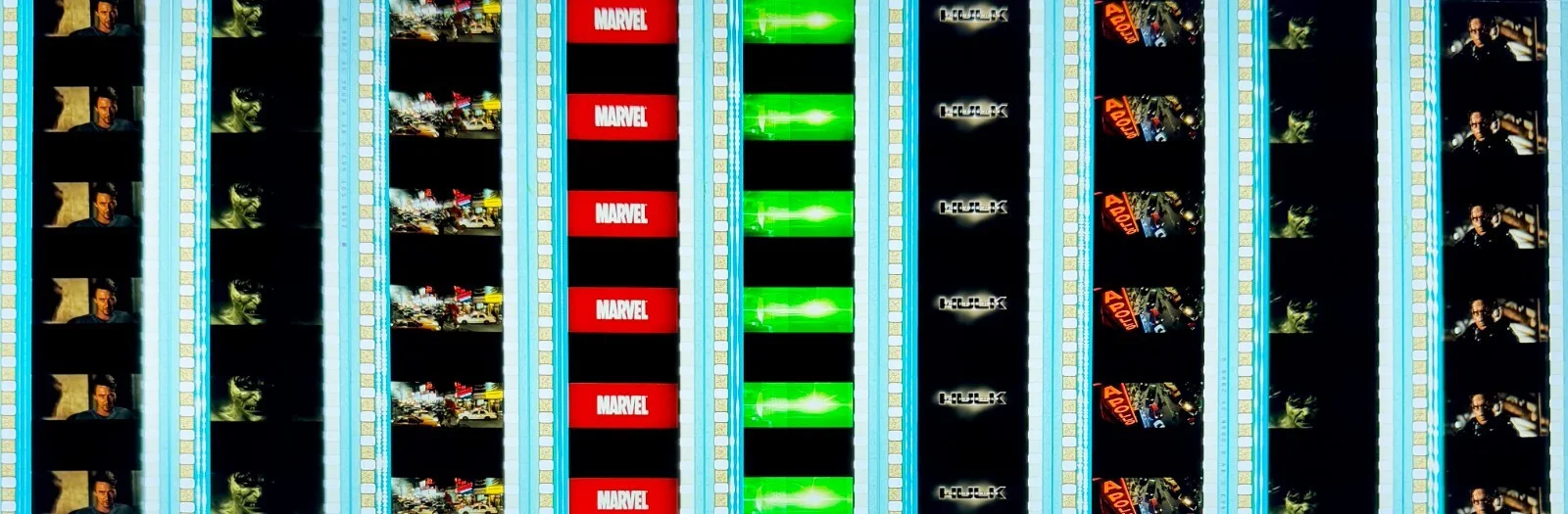 Marvel's The Incredible Hulk (2008) Very Rare Unmounted Genuine 35mm Film Cells, image 5