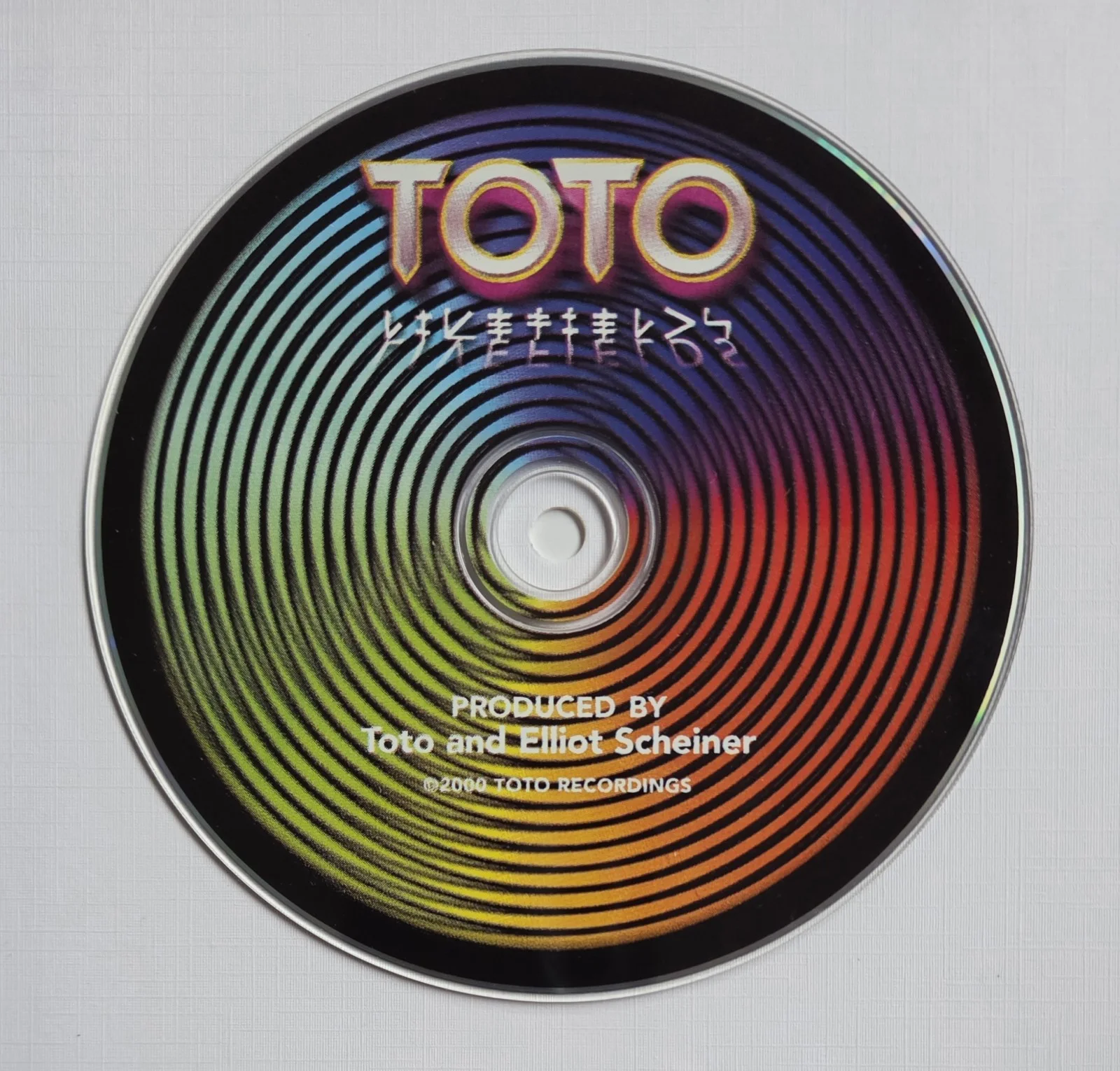 TOTO AUTOGRAPHED CD DISPLAY BECKETT BAS LOA COA SIGNED BOBBY STEVE PRESENT GIFT, image 4