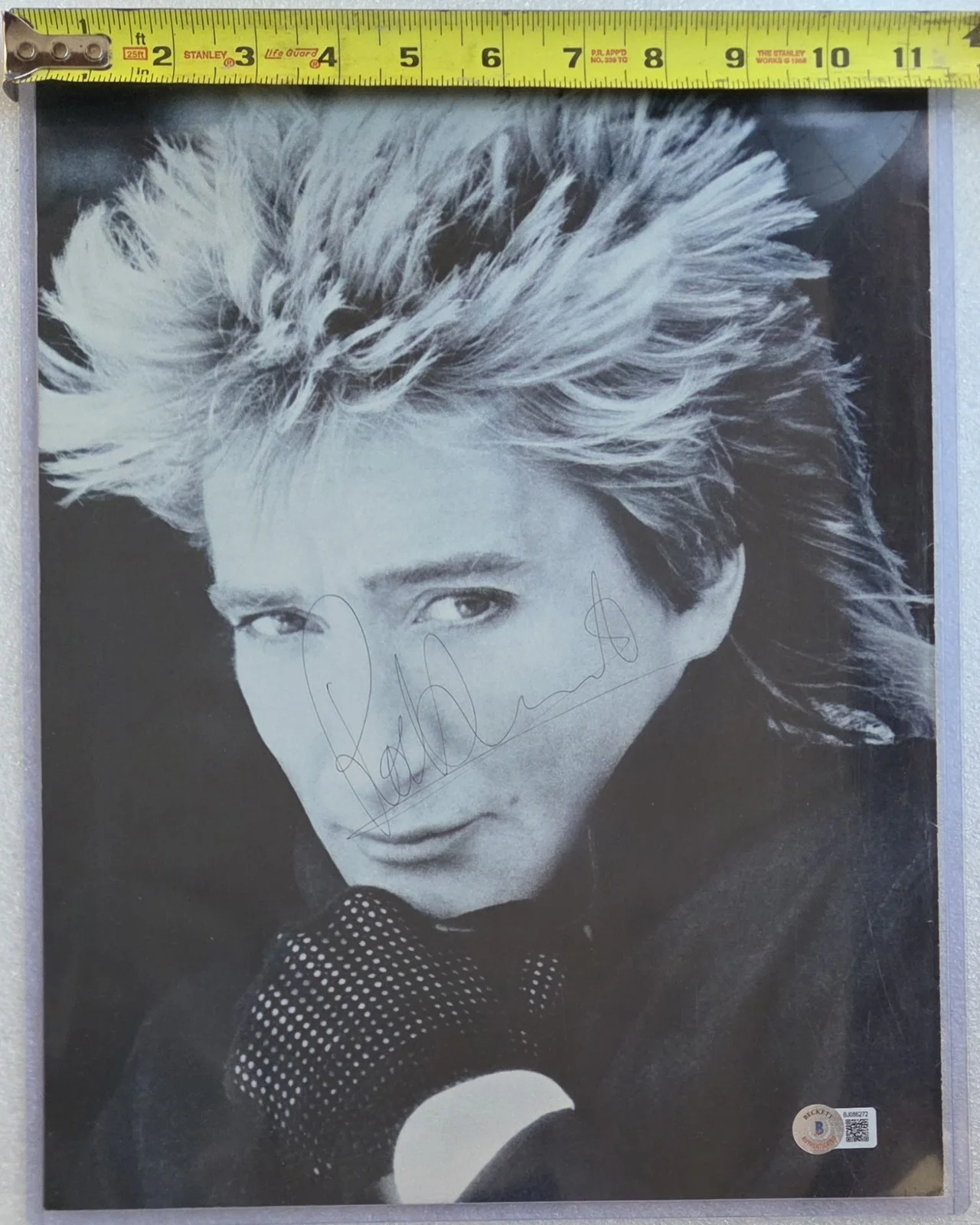 ROD STEWART SIGNED MAGAZINE PHOTO BECKETT 11X14 BAS COA AUTOGRAPHED ROCK SINGER, изображение 4