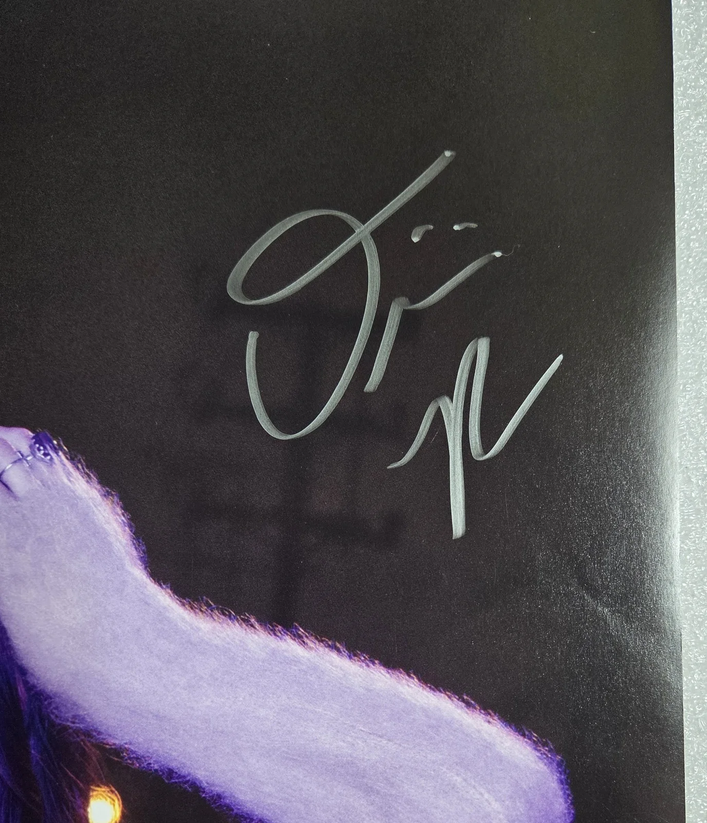 OLIVIA RODRIGO AUTOGRAPHED ART CARD BECKETT BAS COA W/ RECORD POP SIGNED MUSIC, изображение 5