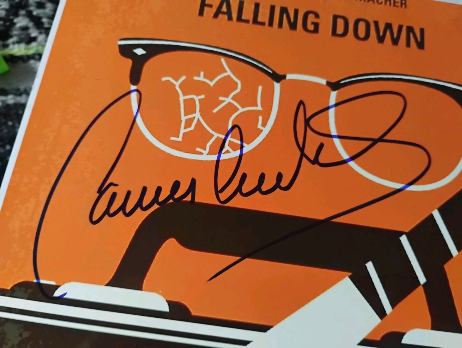 James Newton Howard — JAMES NEWTON HOWARD LEGENDARY COMPOSER SIGNED FALLING DOWN 8x10 ART PHOTO PROOF, изображение 2