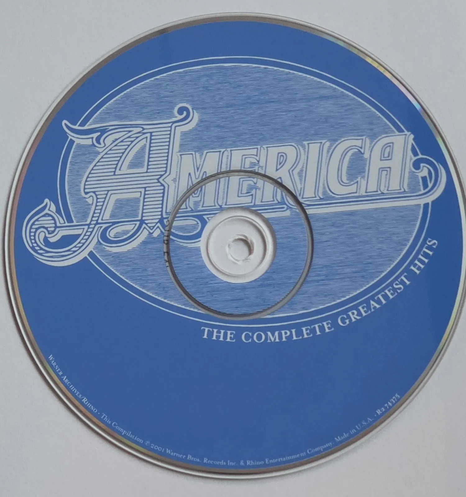 AMERICA DEWEY GERRY CD DISPLAY AUTOGRAPHED BECKETT COA BAND SIGNED PRESENT GIFT, image 4