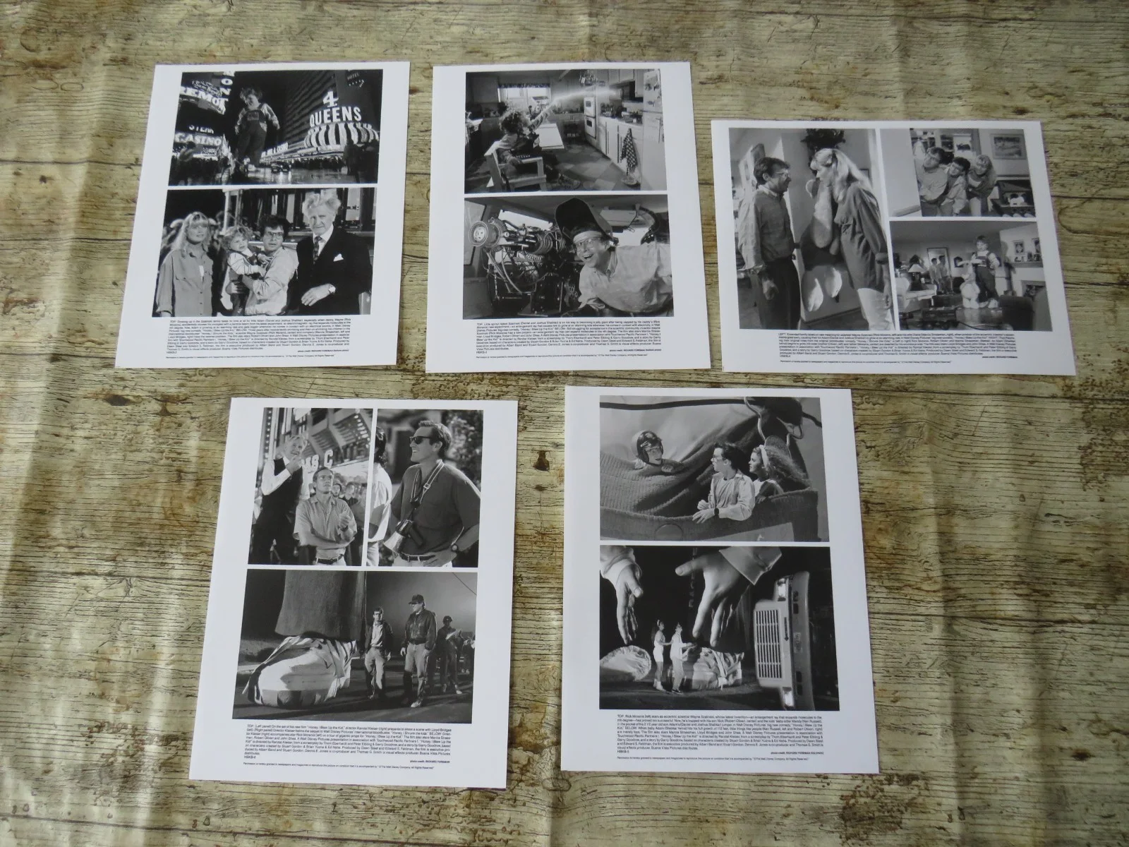 HONEY I BLEW UP THE KID ORIGINAL 1992 CINEMA PRESS KIT Rick Moranis 6 PHOTOS, изображение 5