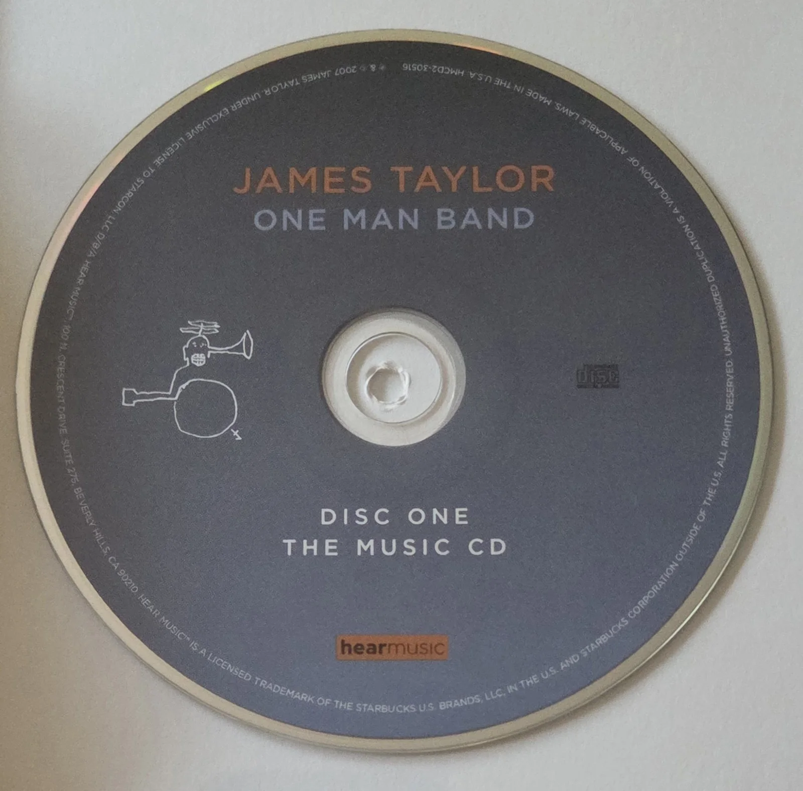 JAMES TAYLOR CD DISPLAY BECKETT BAS COA AUTOGRAPHED SIGNED BAND PRESENT GIFT, image 5