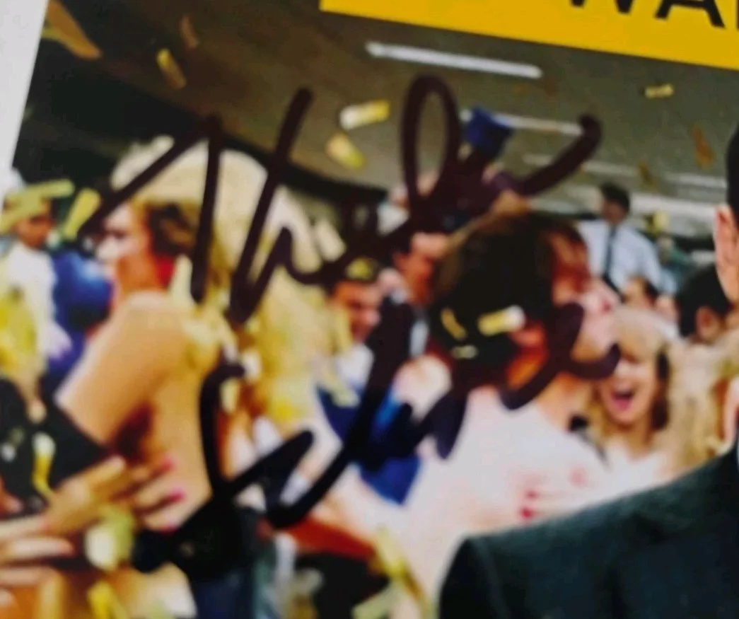 thelma schoonmaker — THELMA SCHOONMAKER LEGENDARY SCORSESE EDITOR SIGNED WOLF OF WALL ST 4X6 PHOTO, image 2