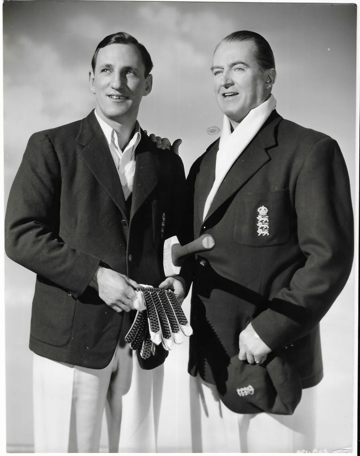 Vintage Movie Press Photo The Final Test Jack Warner Len Hutton England Cricket, image 2