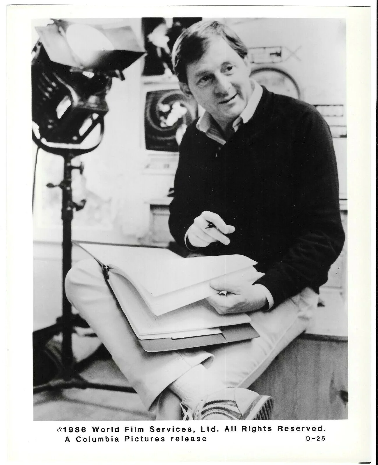 Vintage D.A.R.Y.L Movie Press Photo Sci Fi Director Simon Wincer 10" x 8", изображение 3