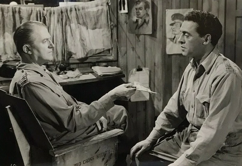 Vintage Movie Film Photo Jack Warner Albert RN William Sylvester Scene 1953, изображение 3