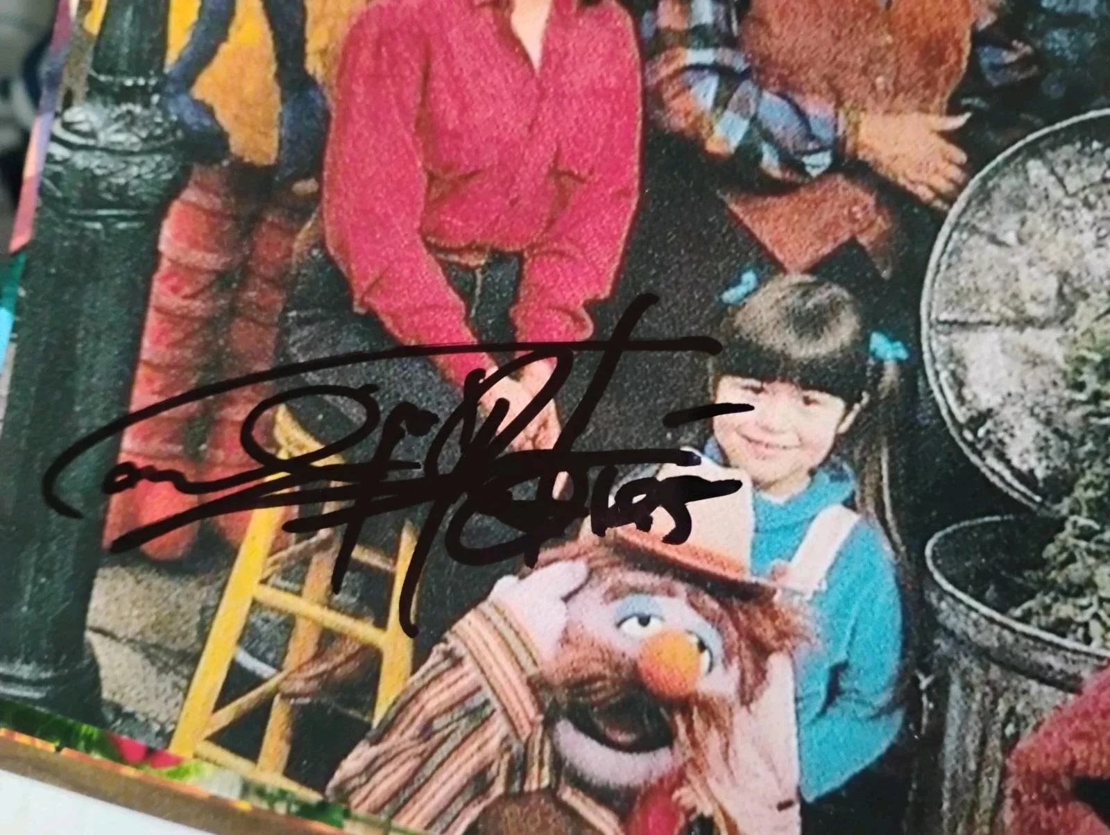 Carlos alban — SESAME STREET MARIA LUIZ CARLOS ALBAN TRIPLE SIGNED AUTOGRAPH VINTAGE 8X10 PHOTO, изображение 2