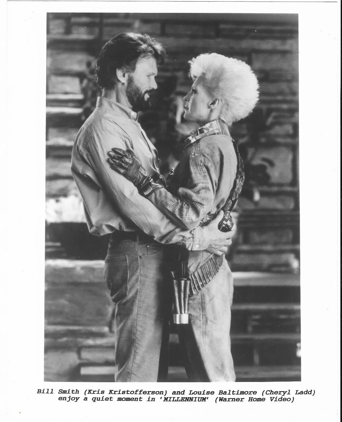 Vintage Sci-Fi Movie Press Photo Millennium Kris Kristofferson Cheryl Ladd, изображение 3