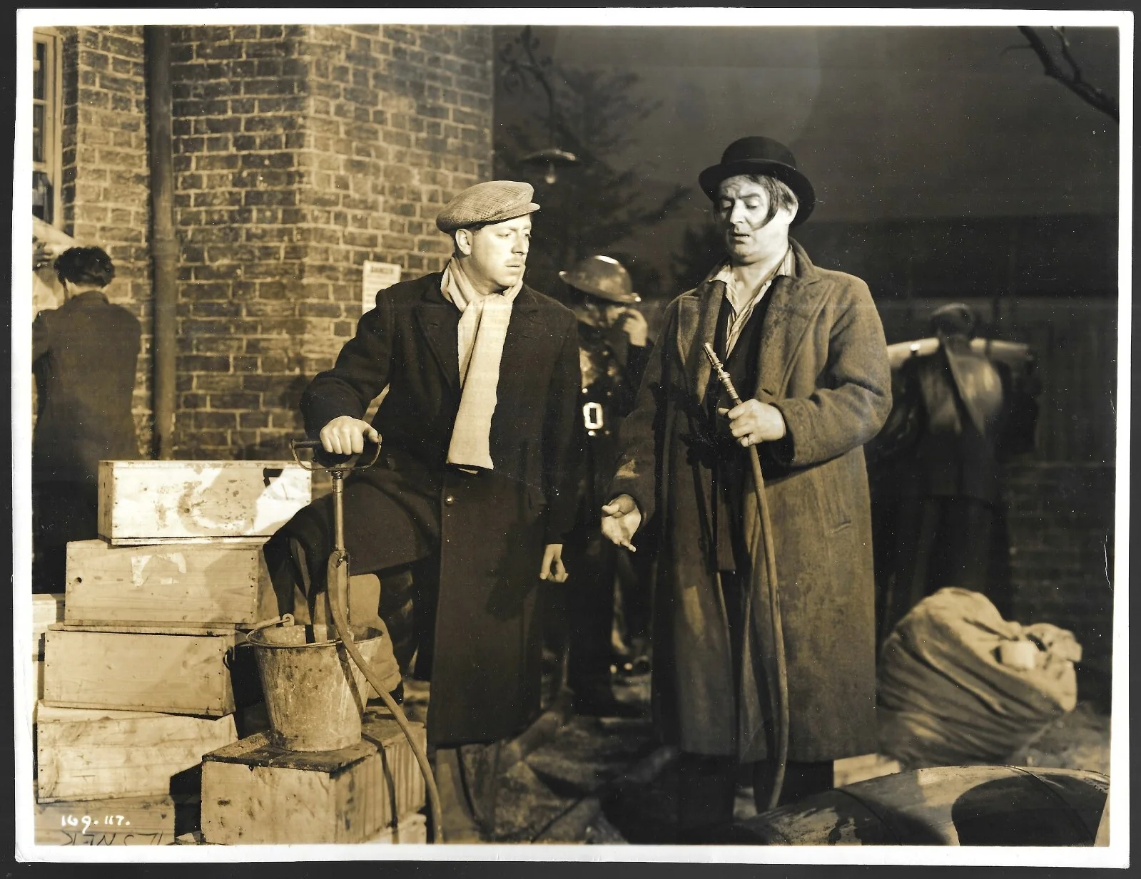 Actor Jack Warner Movie Film Photo Huggett Wedding Bells Scene Water Pump, изображение 2