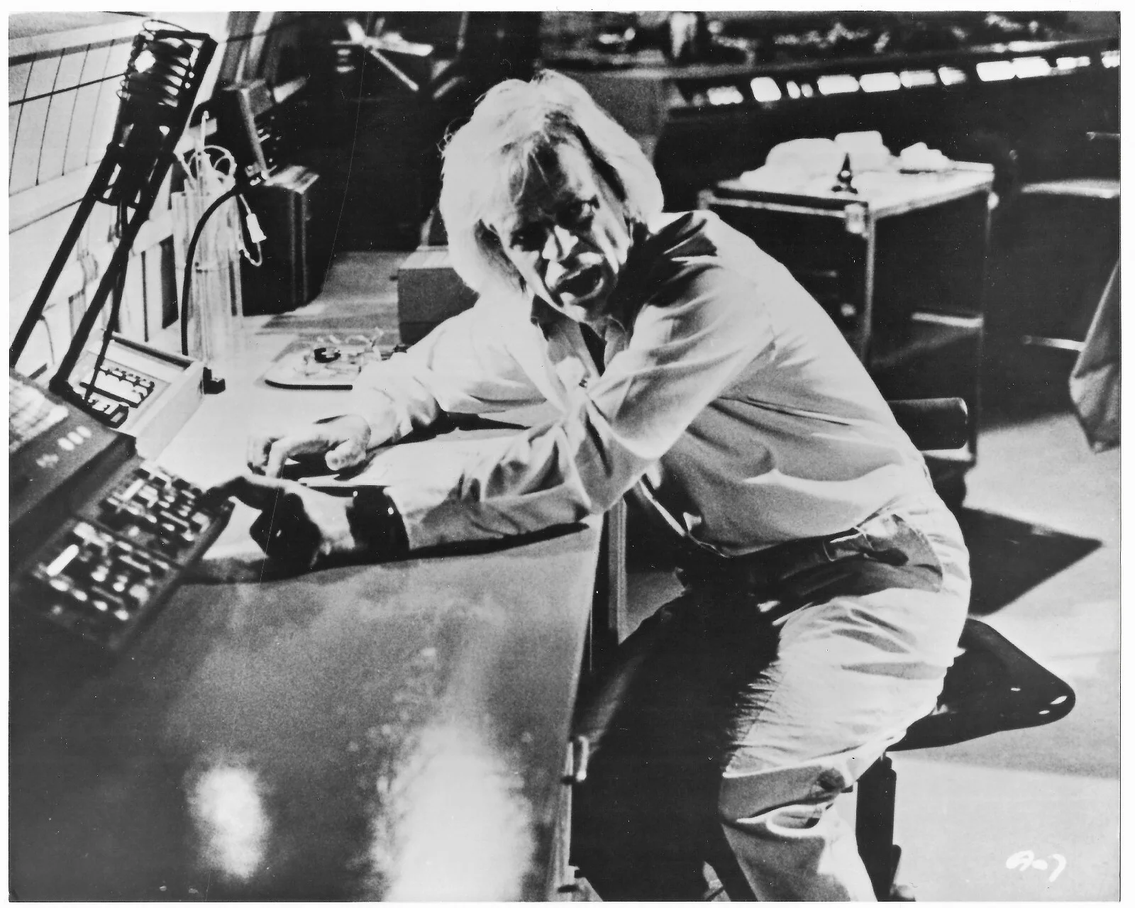 Vintage Android Movie Press Photos Actor Klaus Kinski Sci Fi Film Lot 1982 x2, изображение 2