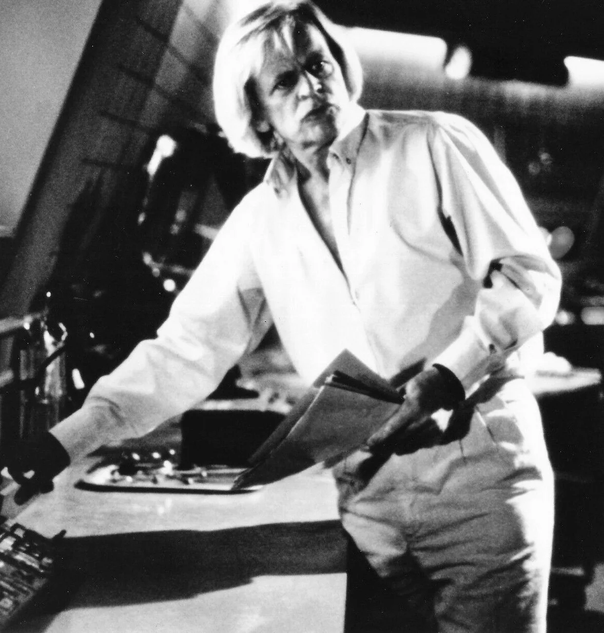 Vintage Android Movie Press Photos Actor Klaus Kinski Sci Fi Film Lot 1982 x2, изображение 3
