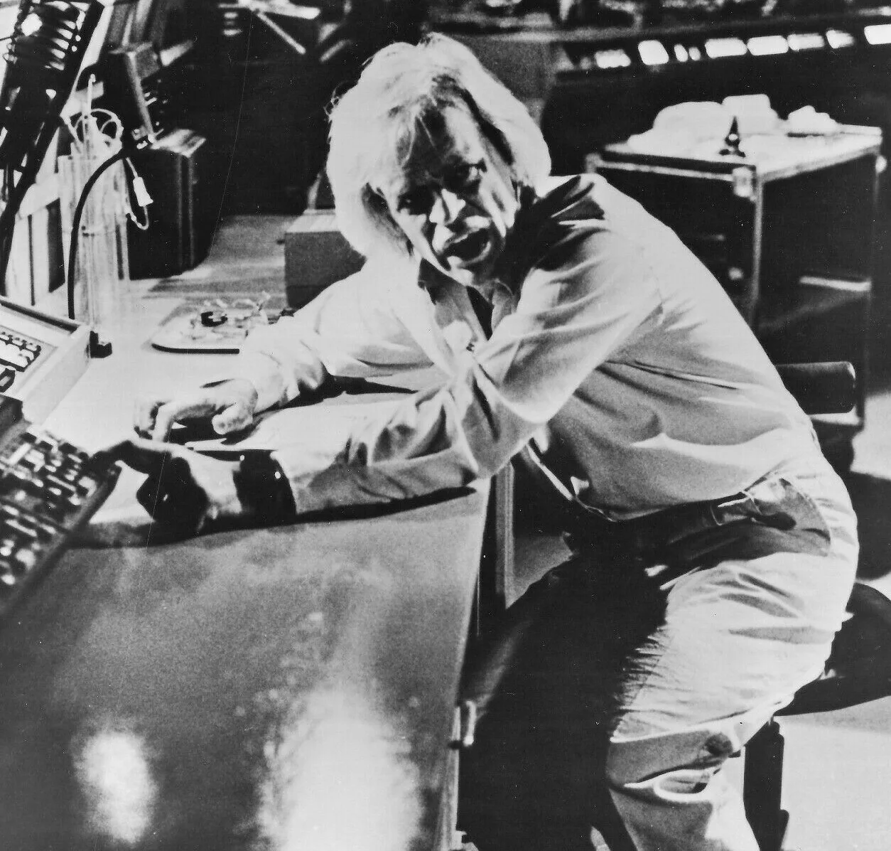 Vintage Android Movie Press Photos Actor Klaus Kinski Sci Fi Film Lot 1982 x2, изображение 4