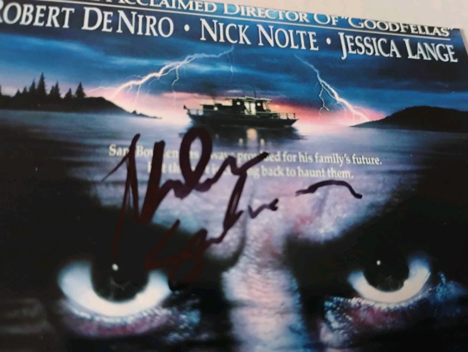 thelma schoonmaker — THELMA SCHOONMAKER LEGENDARY NYC SCORSESE EDITOR SIGNED CAPE FEAR 4X6 PHOTO RARE, изображение 2
