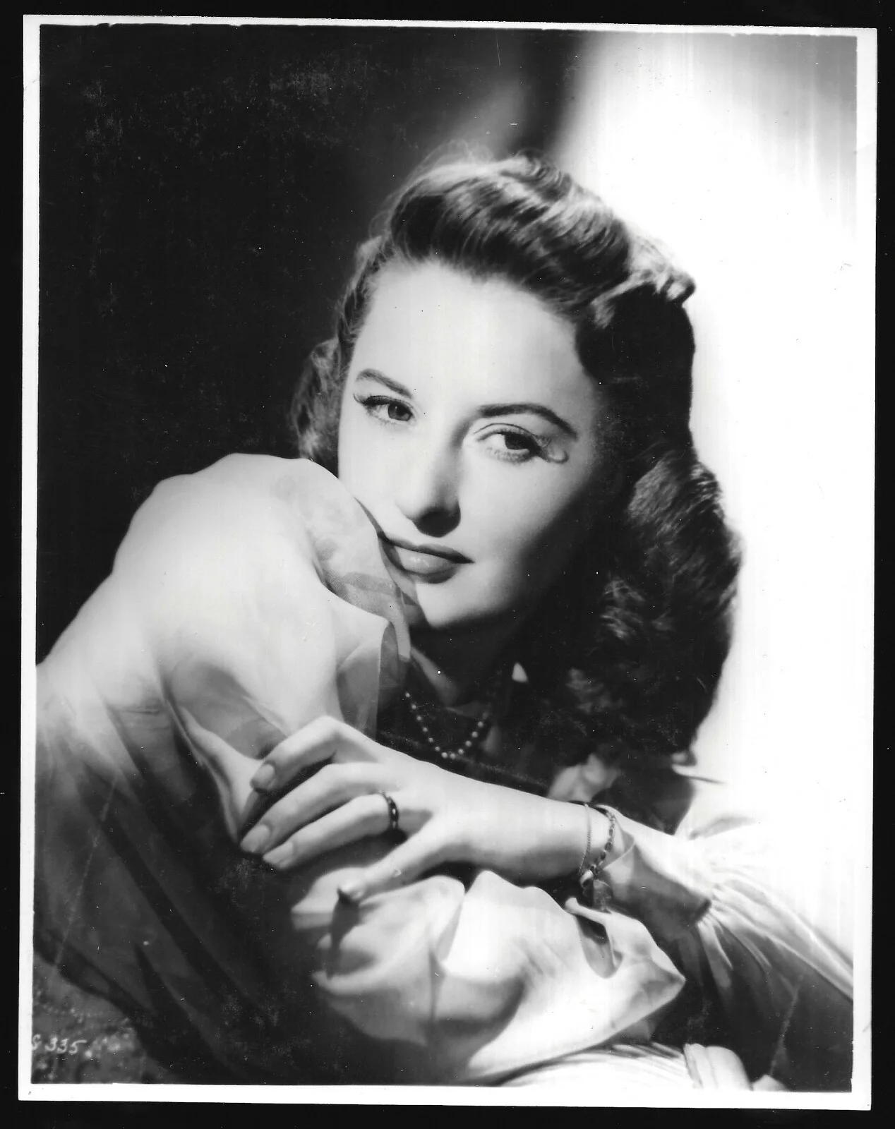 Vintage Barbara Stanwyck Press Photo Warner Bros Beautiful Sexy Actress, изображение 2