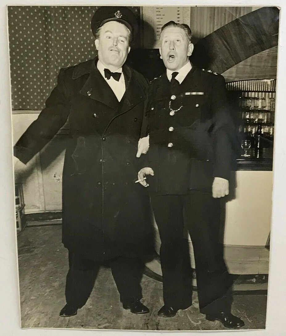 Large Photo Actor Jack Warner Dixon Dock Green Policeman Huggetts Funny 1940s, изображение 2