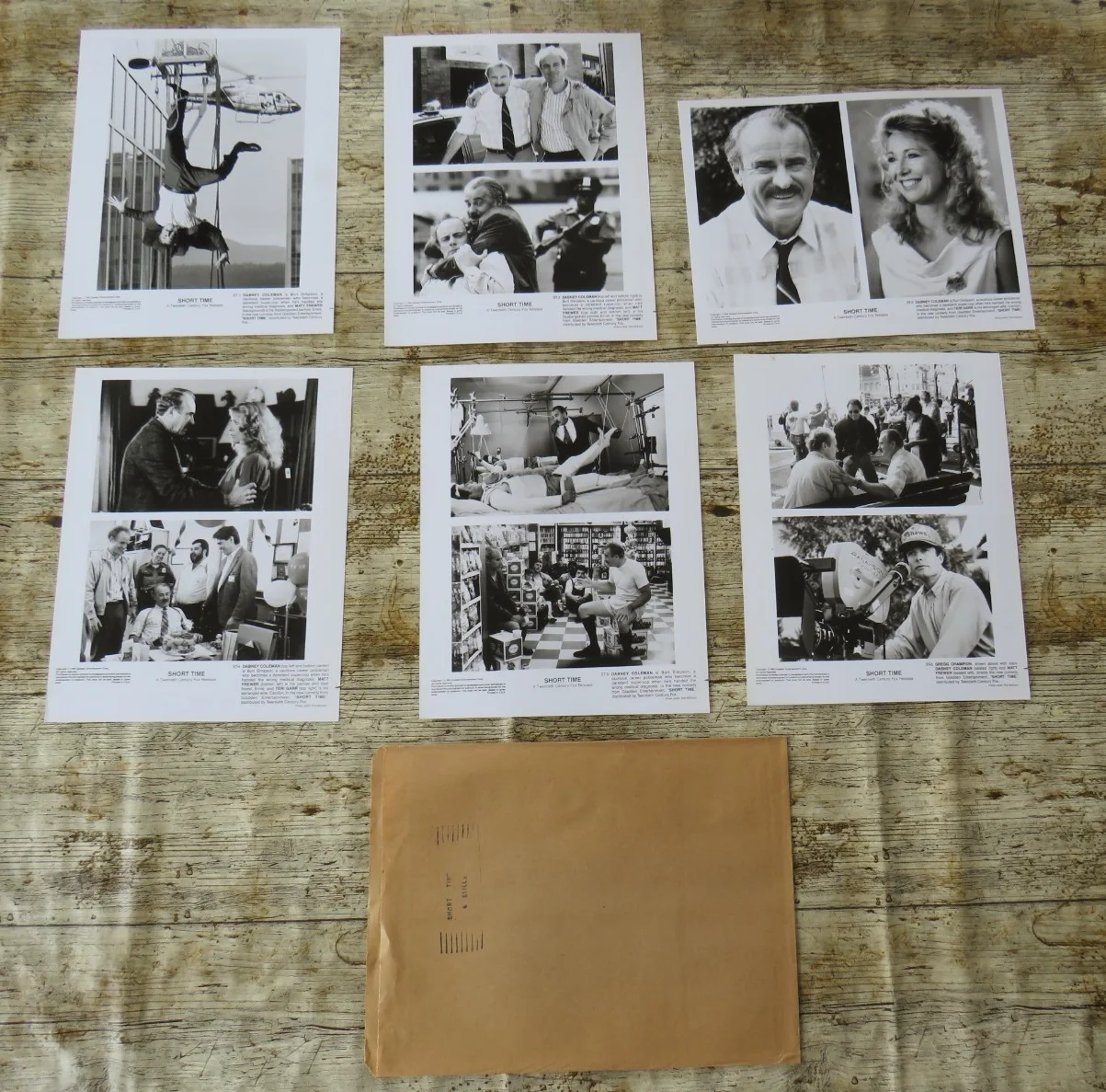 SHORT TIME ORIGINAL 1990 CINEMA FILM MOVIE PRESS KIT Dabney Coleman 6 PHOTOS, изображение 5
