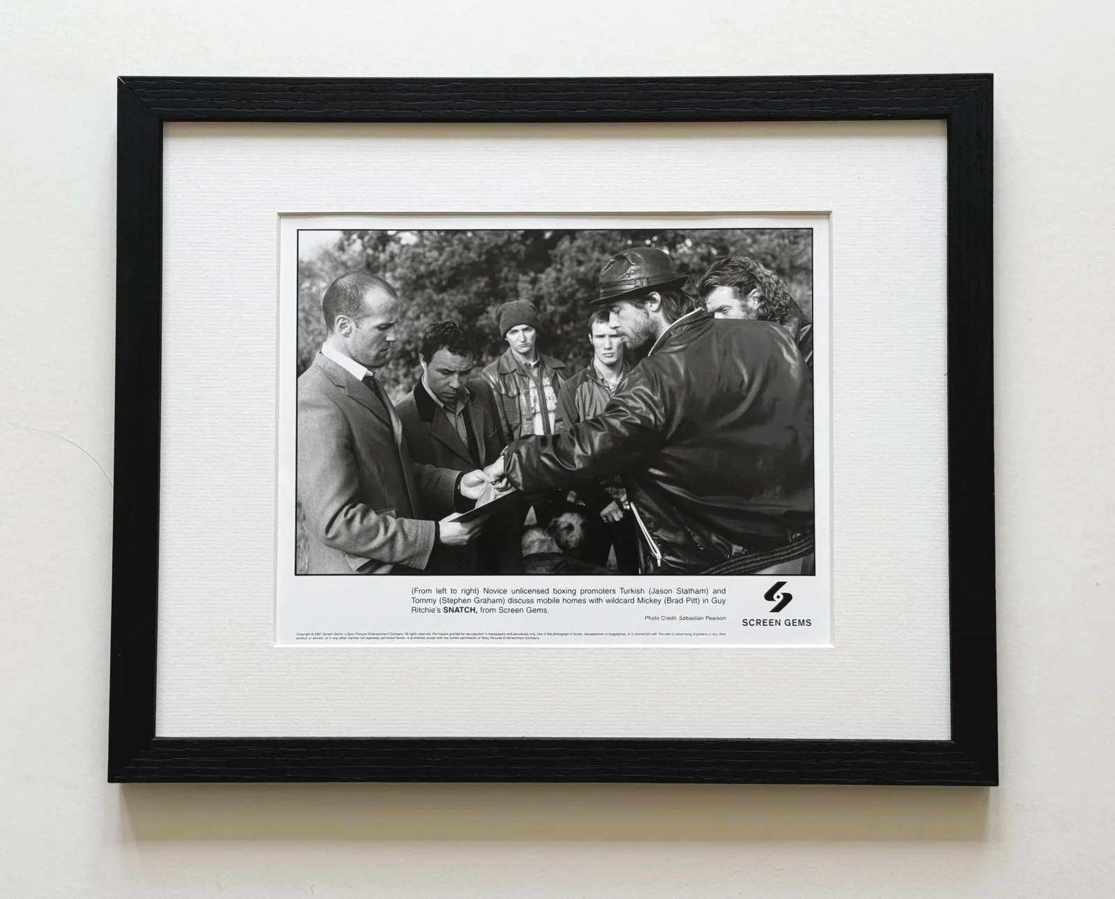 Snatch Photo Original 8X10 Inch B&W Press Publicity Still: Framed, изображение 2