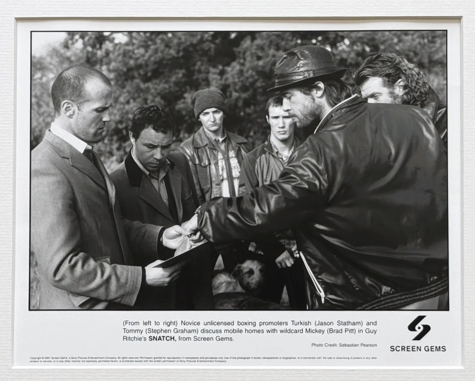 Snatch Photo Original 8X10 Inch B&W Press Publicity Still: Framed, изображение 3
