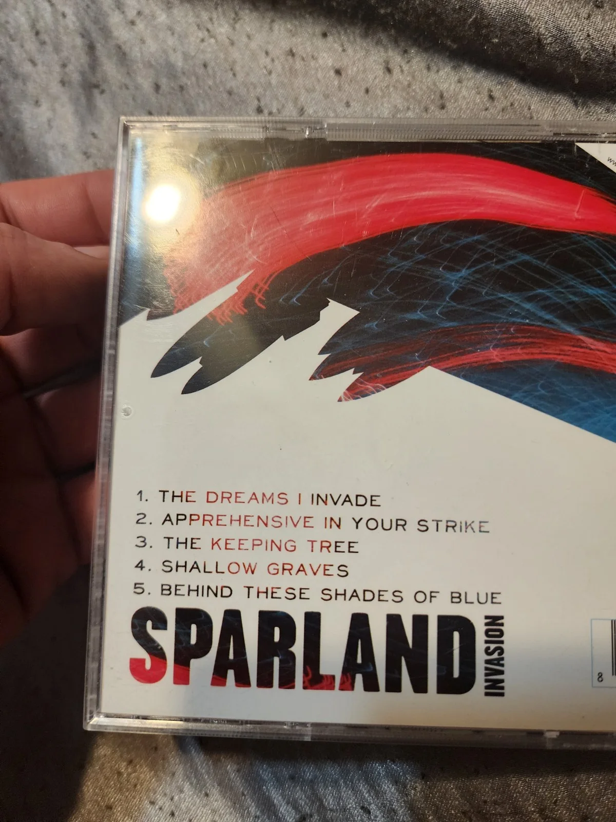 Sparland Invasion CD Signed Autographed, image 2