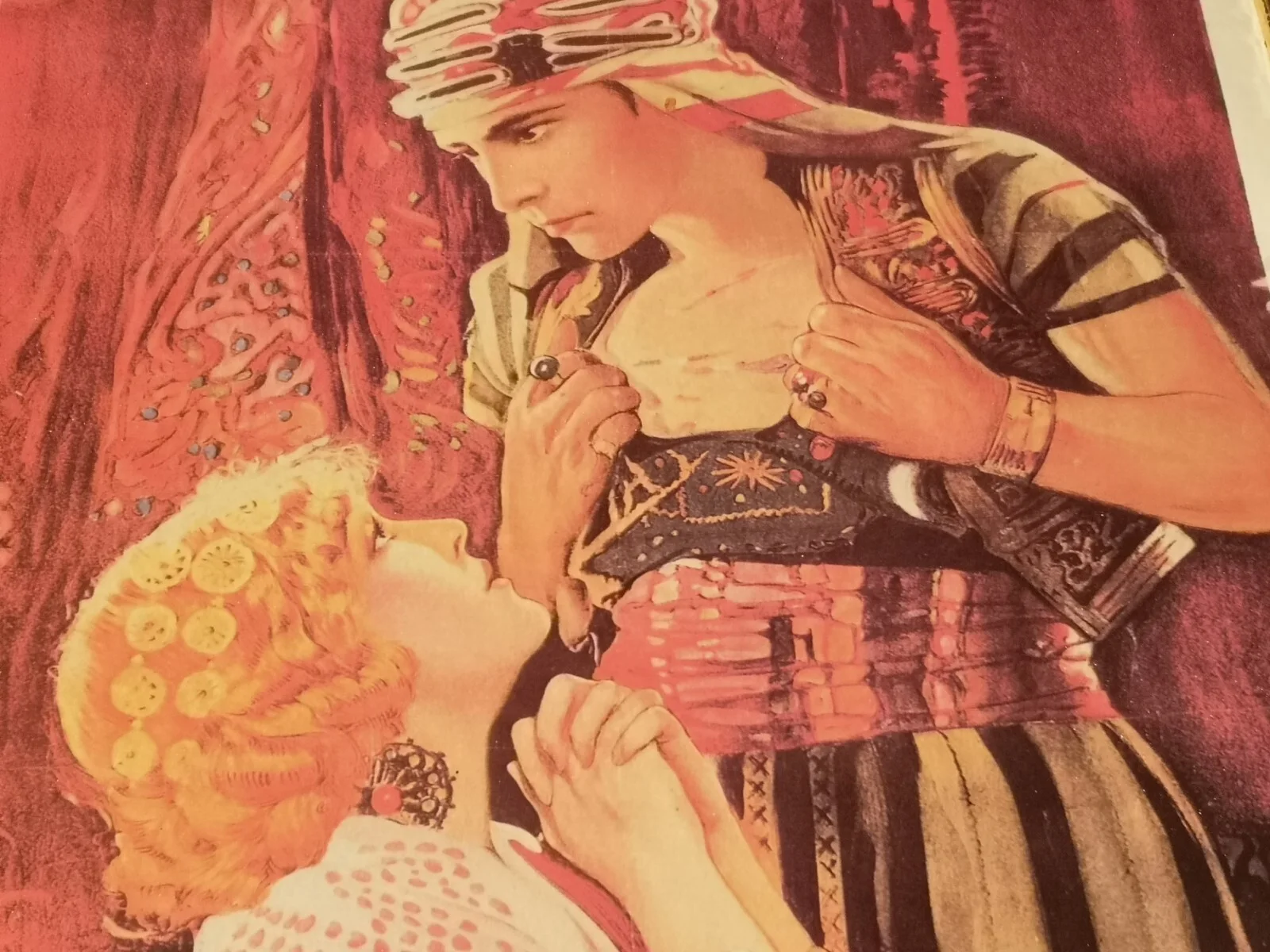 THE SON OF THE SHEIK Movie Poster - Rudolph Valentino 1926 - 28x38 cm - See Desc, изображение 3