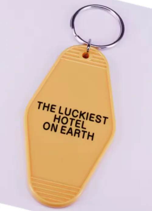 Biffs Pleasure Palace Back to Future Keyring, image 4