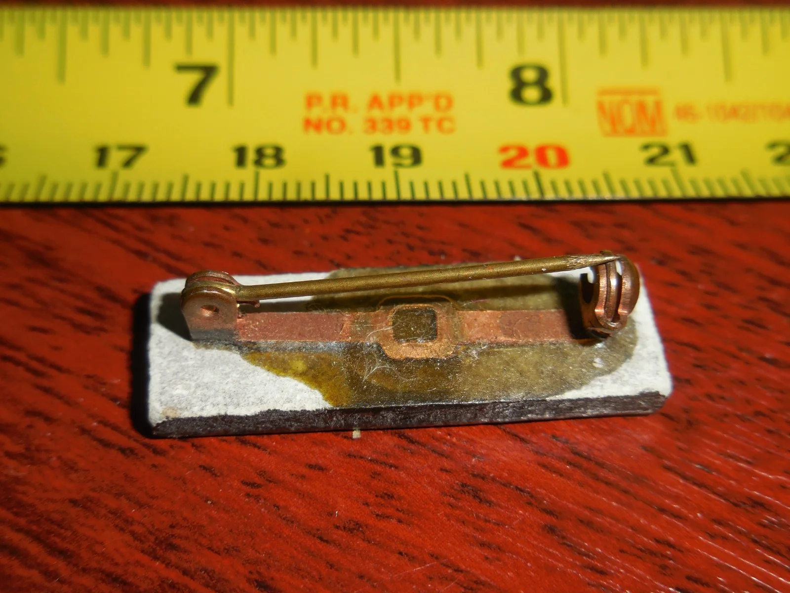 Small vintage Mars Bar lapel badge, image 2